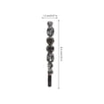 thumbnail image 2 of COMPUKAS Women Hair Pin 2Pcs Crystal Hair Barrettes Black for Daily Life, 2 of 8