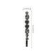 thumbnail image 4 of 2pcs lindas pinzas para el cabello de cristal temperamento de la moda pasadores de pelo pasadores de pelo para mujeres niñas (negro), 4 of 7