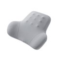 thumbnail image 3 of Almohada de soporte lumbar, cojín de espalda baja, accesorio de almohadilla de silla portátil y práctica suave para hogar, silla, viaje, sofá, asiento gris, 3 of 8