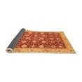 thumbnail image 2 of Ahgly Company Indoor Rectangle Oriental Orange Traditional Area Rugs, 4' x 6', 2 of 4