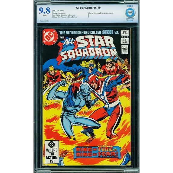 All-Star Squadron #9 - CBCS 9.8 Comic Book