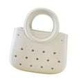 thumbnail image 1 of Bolsa de playa para mujeres Impermeable para el agua Pequeña bolsa Multipropósito de almacenamiento de verano con agujero, 1 of 8