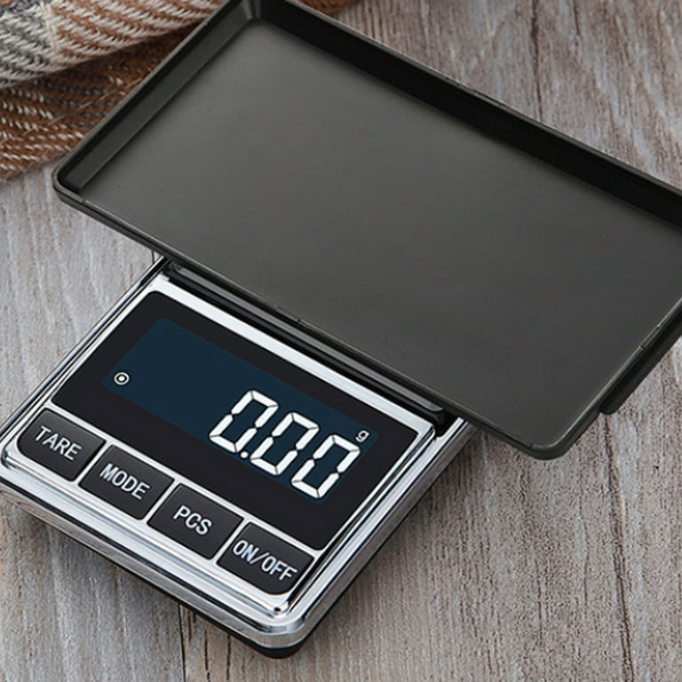 Digital Gram Scale , Small Jewelry Scale,Digital Weight Gram and Oz, Tare  Function Digital Herb Scale for Food, Mini Reptile,,3kg/0.1g，G9802 