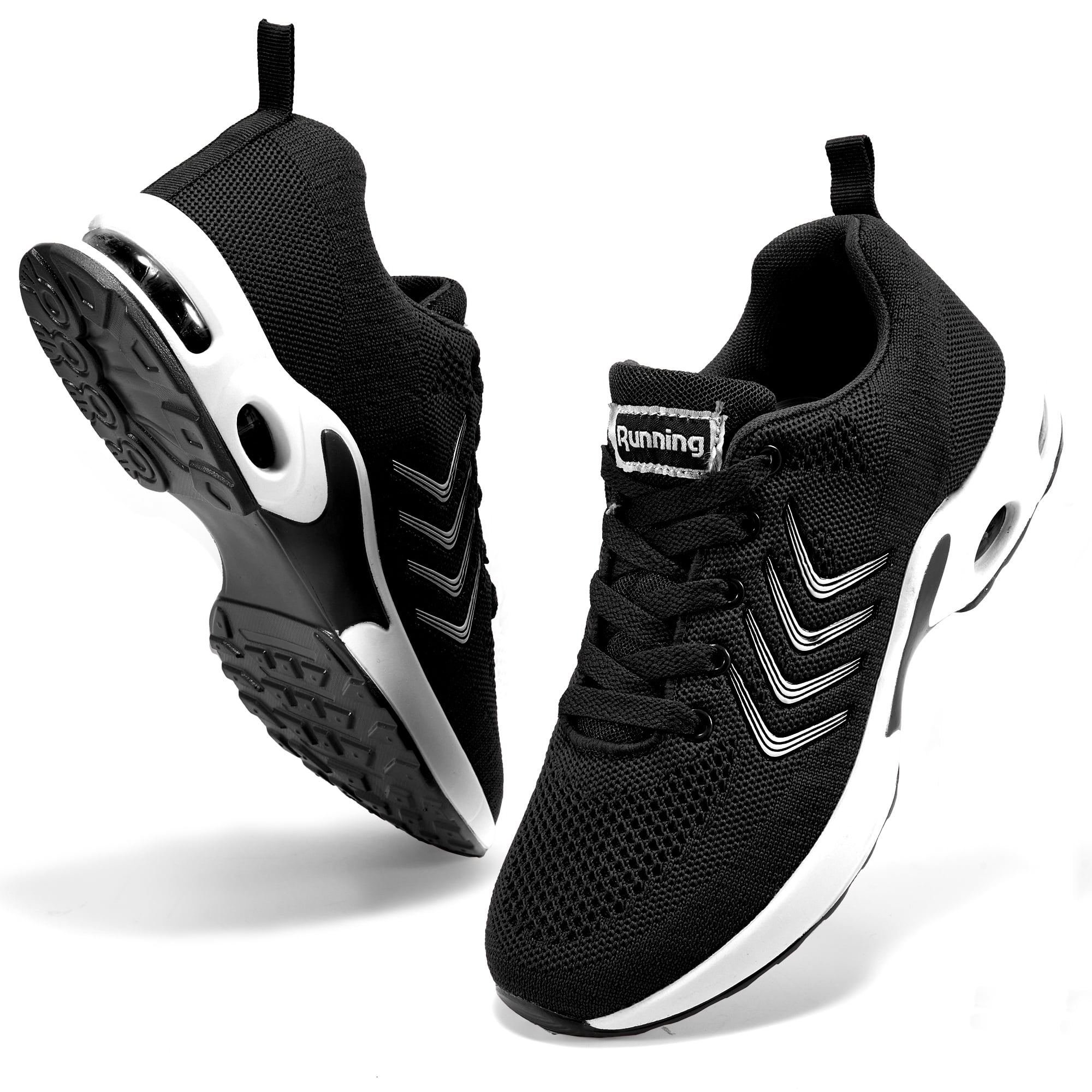 Comfy Sneakers for Men の Lite Tech Running Shoes Lightweight Casual White Black Trainers 2019 Fall-Winter 