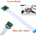 thumbnail image 2 of Jinsinto Camera for Raspberry Pi, 5 Million Pixels CSI Interface Camera 15cm Soft Cable for Raspberry Pi 3b, Pi 2, Pi 1, 2 of 4