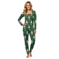 thumbnail image 3 of Christmas Family Matching Pajamas Set, Christmas Printed Printed Long Sleeve Sleepwear, Holiday Family PJs for Family Members of All Ages Christmas Photos & Holiday Celebrations, 3 of 6