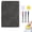 Black, variant on 2026 Sustainable Reusable Whiteboard Notebook with 3 Ink Pens & Cleaning Cloth, Portable Dry Erase Journal for Work from Home, Mess-Free Rewritable Pages for Organizing Tasks, Blue, By Harlik