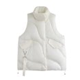 thumbnail image 4 of LOVZFMLL Vestes pour Femmes 10 Couleurs Mode Femmes Manteau d'Hiver Chaud Veste Matelassée, 4 of 4