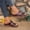 Wine Wedge Shoes for Women, variant on CYMMPU Women's Hollow Out Wedge Slide Sandals, Open Toe Breathable Platform Shoes, Comfort Lightweight Footwear for Warm Weather and Casual Wear Brown 41