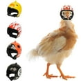 Chunleiiii Chicken Bird Head Protection Bird Hat Funny Pet Clothing