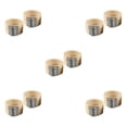 thumbnail image 2 of Injueey 12Pcs Bamboo Hand Embroidery Hoops Circle Ornaments Tools Craft  for Art Type2 NO2, 2 of 6