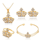 thumbnail image 1 of Juego De corona collar Aretes y Brazalete Con diamantes Malubero Malu1761, 1 of 3