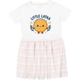 thumbnail image 3 of Inktastic Little Latka Cute Hanukkah Design Girls Toddler Dress, 3 of 5