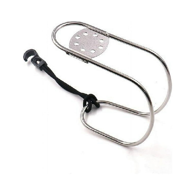 316 Stainless Steel Marine Horseshoe Life Buoy Holder - Adjustable Ring Bracket For Boat Rail Mount