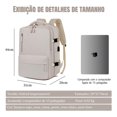 thumbnail image 3 of Large Waterproof Travel Hiking Backpack with Interf Beige Lisa, 3 of 5