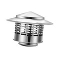 thumbnail image 4 of Tapa de chimenea redonda, cubierta de chimenea con chimenea con protección contra la techo de la techo de la techo de ventilación para el exterior, el Estilo a, 4 of 9