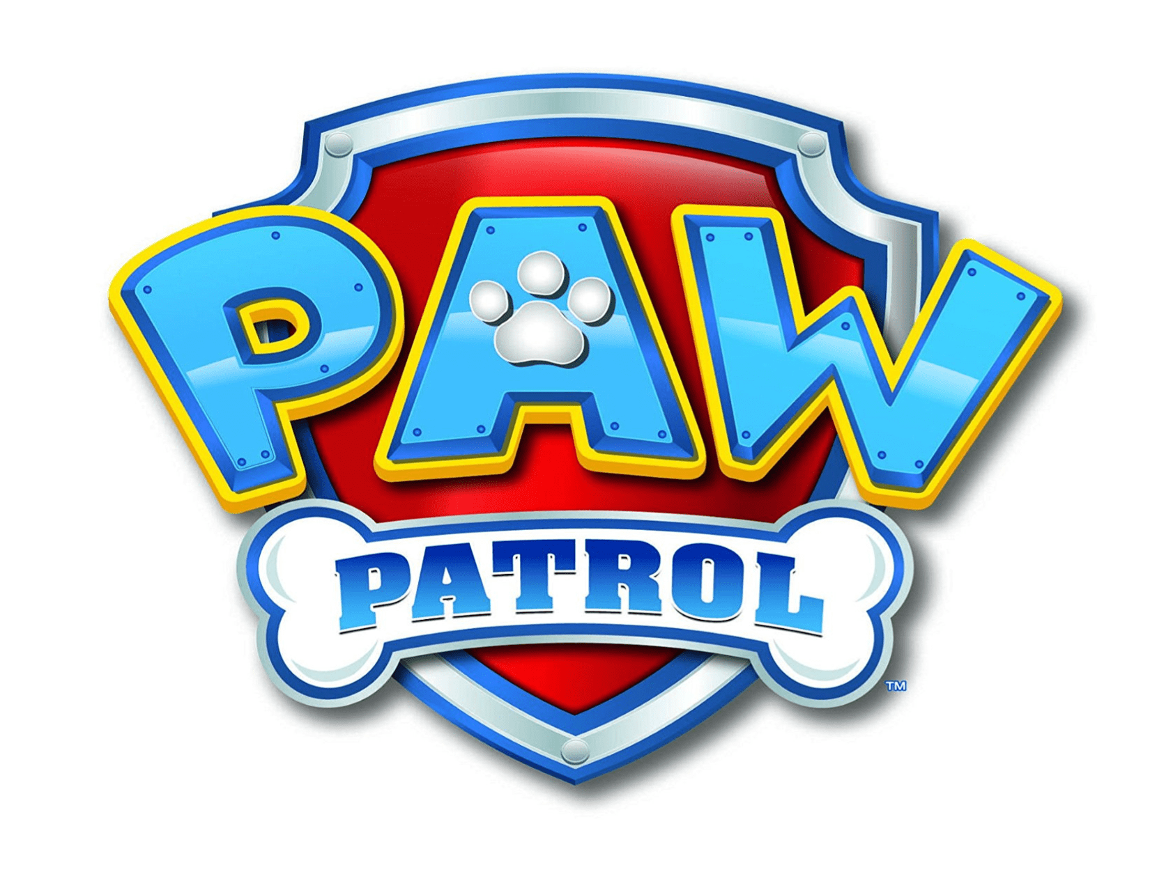 Paw Patrol Logo Sheet Edible Photo Birthday Cake Topper Frosting Sheet