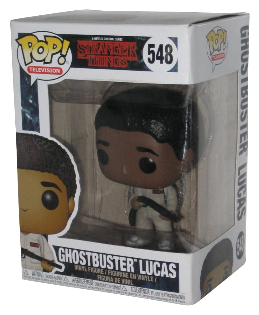 Stranger Things Ghostbuster Lucas Funko POP Television Vinyl