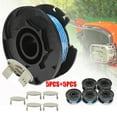 thumbnail image 2 of 5 Set Spool Line + Cap Cover For Ryobi RAC124 OLT1831S RLT1830H13 OLT1831, 2 of 6