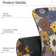 thumbnail image 4 of Yayeee Faucet Mat for Kitchen Sink 30" Diatomite Long Splash Guard Pad, Beige Flowers, 4 of 7