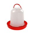 thumbnail image 1 of Bebedero para pollos, bebederos automáticos para pollos, cuenco de agua para pollos, bebedero automático para pollos, alimentador de agua para pollos, patos, pájaros, pavos, 1,5 l (re, 1 of 4