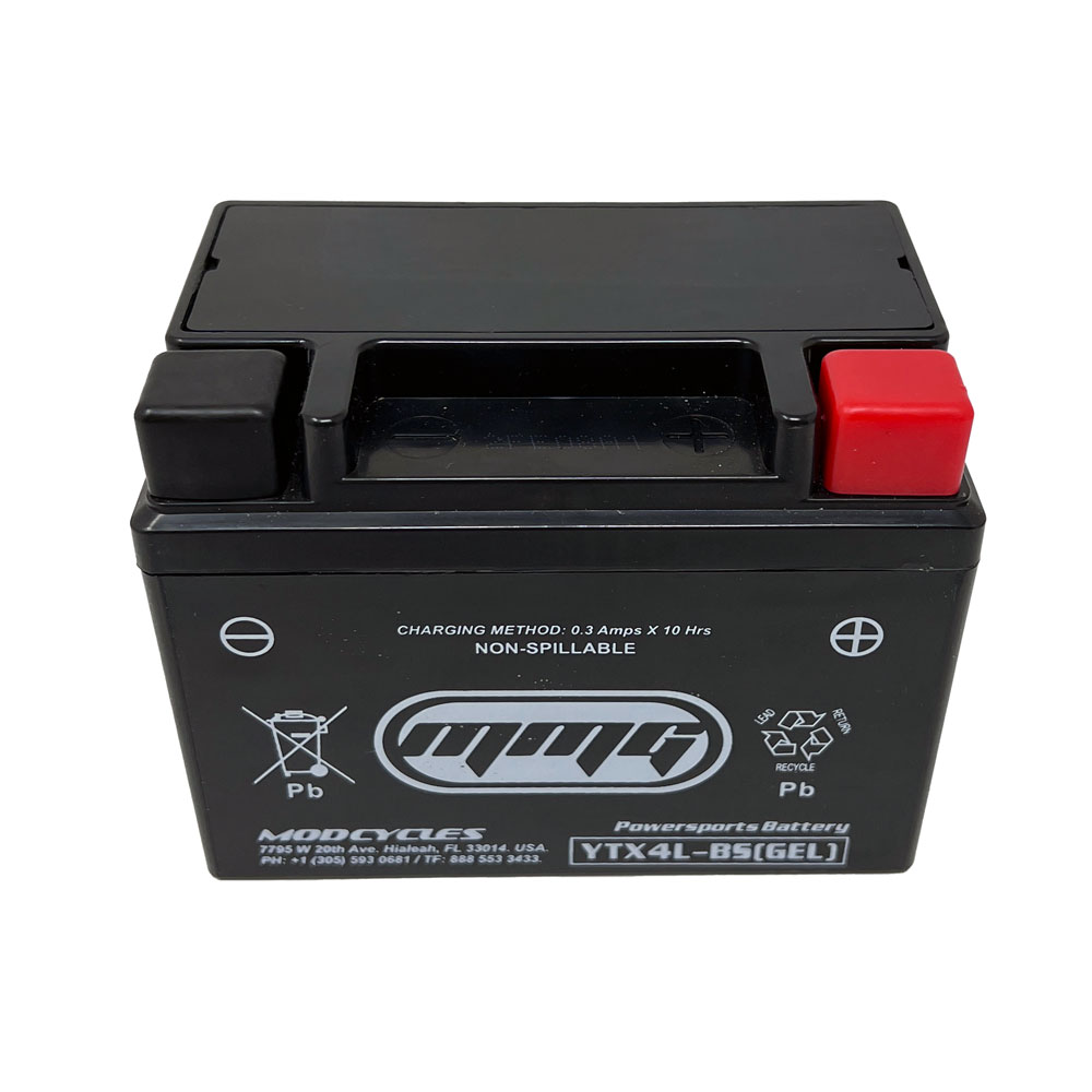 YTX4L-BS GEL Battery Factory Sealed Activated 12V 3Ah Motorcycle Scooter ATV Mower Generator