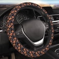 thumbnail image 5 of Salouo Sunflowers Print Elastic Car Steering Wheel Cover - 15'' Non-Slip Car Wheel Cover Protector - Universal Car Accessory for Diverse Cars, 5 of 6