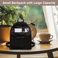thumbnail image 5 of Eheartsgir Elephant Floral Mini Backpack for Walk Daily, Lightweight Everyday Carry Small Backpack Polyester with Adjustable Shoulder Bag Mini Purse, 5 of 8