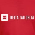 thumbnail image 3 of CafePress - Delta Tau Delta White Signature T Shirt - Men's Fitted T-Shirt, 3 of 4