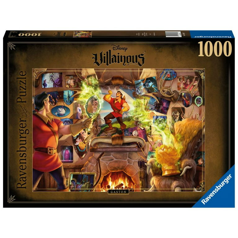 Ravensburger, Disney Villainous Gaston 1000 Piece Puzzle 