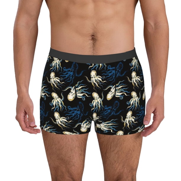 Fotbe Octopus 1 Calzoncillos Tipo Boxer con Bolsa de Soporte Total para Hombre, X-Temp Fresco, Transpirable y de Secado Rápido-X-Large