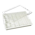 thumbnail image 1 of Abbracc Bead Storage Box Bead Organizer Box for Jewelry Findings Small Items Earring 50 Grid, 1 of 9