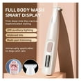 thumbnail image 2 of Dog Paw Trimmer with LED Light Fully Waterproof Pet Hair Trimmer with LED Display Dog Clippers ,Cordless Design, 2 of 10