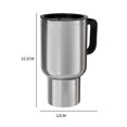 thumbnail image 2 of 12V 480ml Car Electric Kettle Taza de Viaje Calentada para Negocios, 2 of 10