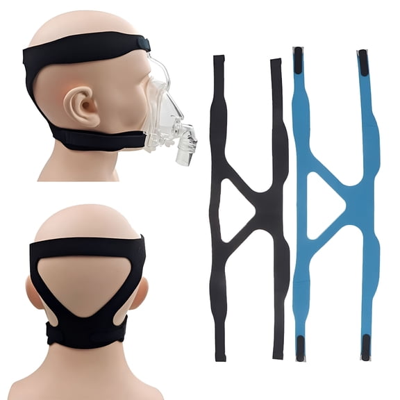 XIRQI Universal Headgear Headband Sleep Apnea Snoring Without Mask CPAP Headgear Cpap Machine Ventilator Replacement Head Band