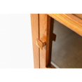 thumbnail image 3 of Crafters and Weavers Arts and Crafts Wood Display Bookcase in Cherry, 3 of 5