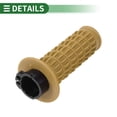 thumbnail image 6 of Unique Bargains 1" 25mm 1.1" 28mm Motorcycle Hand Grips Cover Kit Non Slip TPU Handlebar Grips for Motorcycle Scooter Bicycle ATV Khaki 1 Set, 6 of 7