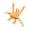 Orange, variant on Articulated Phoenixes Sculpture with Movable and Joints, 3D Printed Home Decor