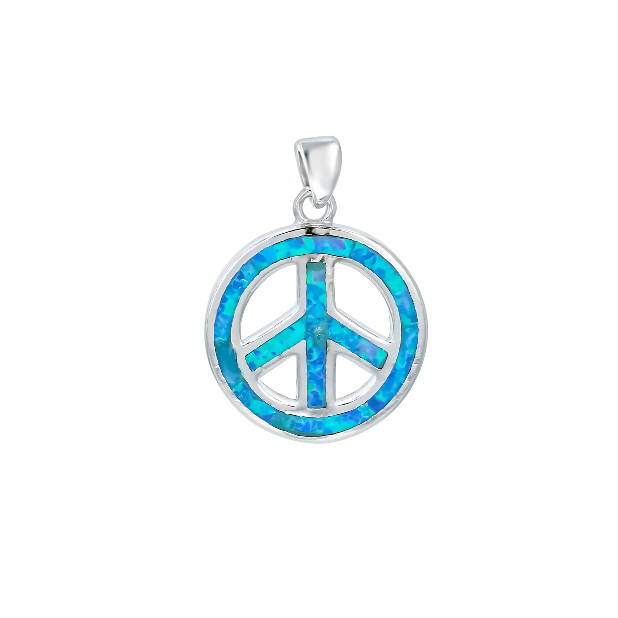 Silver Peace Necklace