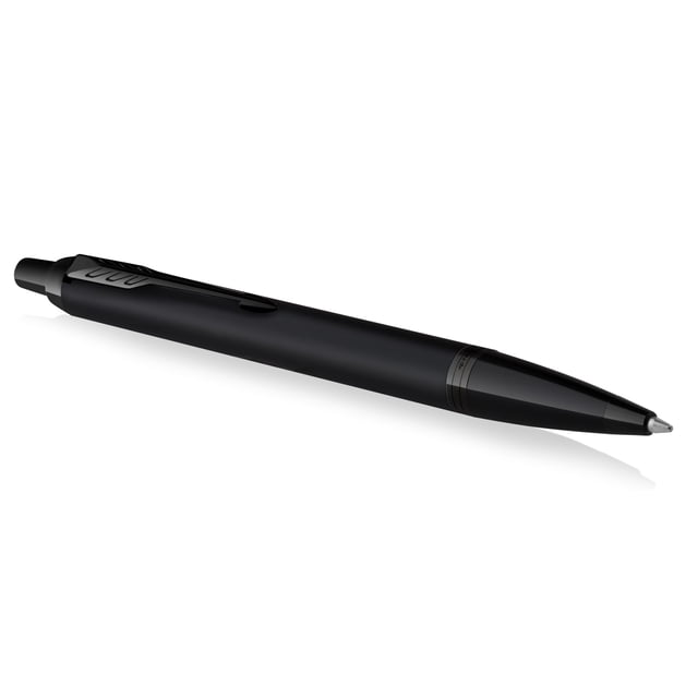 Bolígrafo Parker IM Negro Mate Punta Media Tinta Azul