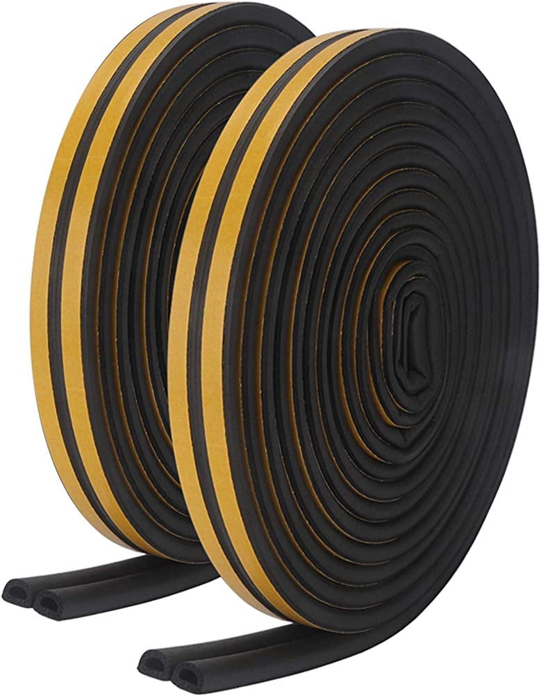 Seal Strip. Garage door seal. Black