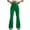 Green, variant on jjayotai Womens High Waisted Flare Leggings, Tummy Control Running Workout Yoga Pants Casual Bootcut Pant Trousers Red XL