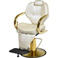 thumbnail image 1 of Silla Sillon Barberia Hidraulico Nanofort Peluqueria Reclinable Salon beige, 1 of 8