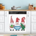 thumbnail image 5 of Coolnut Three Gnomes with Gift Dishwasher Magnet Cover 23"Wx26"H , Farmhouse Kitchen Dishwasher Cover Magnetic Appliance Covers Door Stickers for Kitchen Home Cabinet Decals, 5 of 6