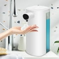 thumbnail image 1 of PEONAVET Soap Dispenser Automatic Soap Dispenser, Touchless 2 Battery Operated Soap Dispenser, Smart Auto Hands Dispenser For Bathroom/Kitchen, 1 of 8