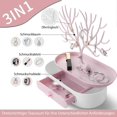 thumbnail image 3 of Antler Jewelry Organizer Stand | 3-in-1 Plastic Box for Earrings, Necklaces, Bracelets, and Rings, 3 of 5