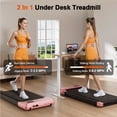 thumbnail image 2 of Walking Pad Upgrade Smart Under Desk Treadmill, 1.2HP Small Quiet Portable Treadmill,Walking Treadmill Under Desk,APP & Remote Control, Knee-Protective,No-Assembly, 2 of 6