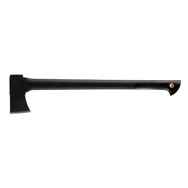 Fiskars 28in Wood Chopping Axe, Sheath Included for Cutting Wood