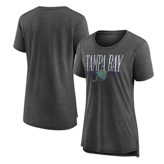Women's Gray Tampa Bay Rays Toppler Tri-Blend T-Shirt