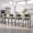 Green, variant on AFO 26.7" Upholstered Counter Height Bar Stools Set of 2, Kitchen Island Stools With Study Metal Frame, Suitable for 35"-40" Table, Modern Counter Chairs for Dining Room, Beige